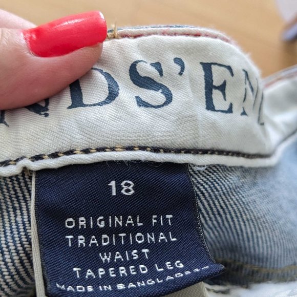 Lands' End Jeans, size 18x30 - Picture 4 of 4